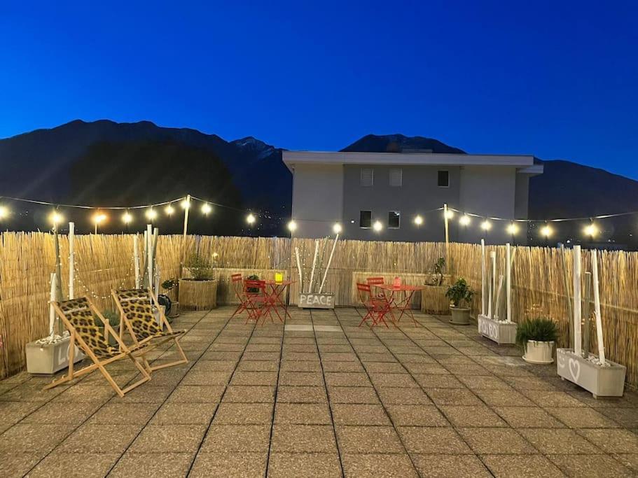 Appartamento Con Terrazza A Due Minuti Dal Lago Minusio Bagian luar foto
