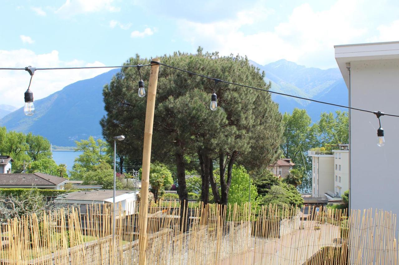 Appartamento Con Terrazza A Due Minuti Dal Lago Minusio Bagian luar foto