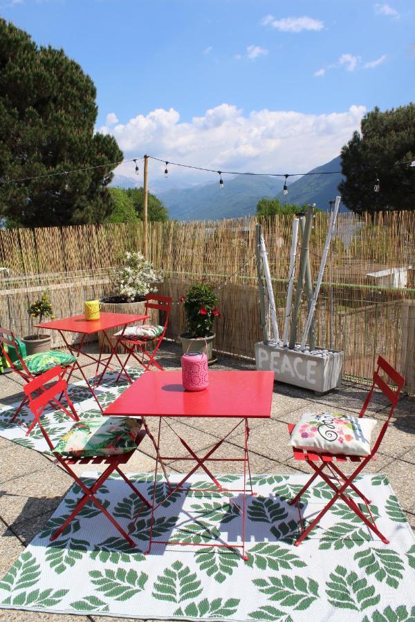 Appartamento Con Terrazza A Due Minuti Dal Lago Minusio Bagian luar foto